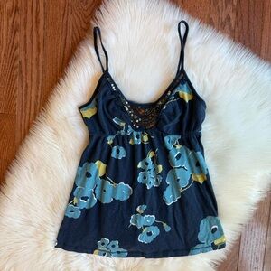 Y2k vintage 2000s Hollister embellished tank top